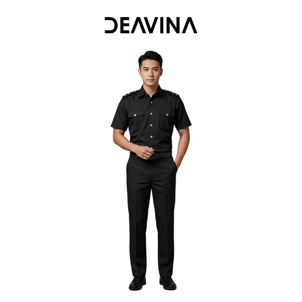 ORIGINAL [ 1 STEL ] SERAGAM SATPAM SAFARI LENGAN PENDEK / BAJU SAFARI SECURITY PRIA PAKAIAN DAN CELA