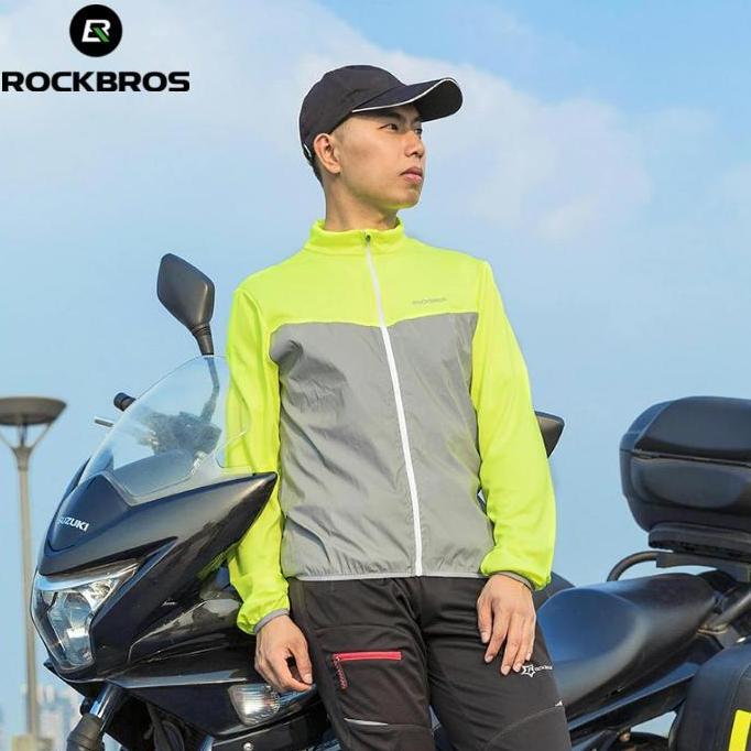 Rompi Sepeda Rockbros Vest Sepeda Vest Lari Reflective Breathable