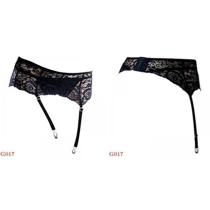 G014 Lingerie Sexy Garter Belt Tali Stoking Penjepit Stocking Seksi