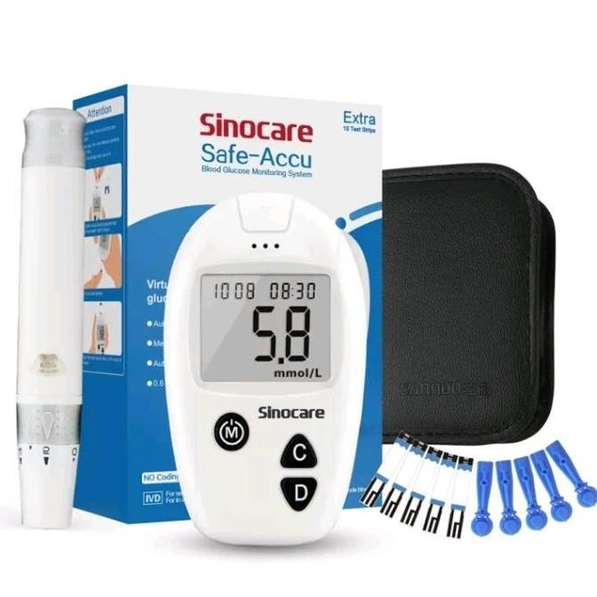 Alat tes gula darah Sinocare 50 strip