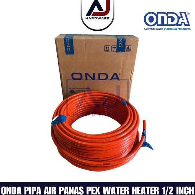 Pipa Air Panas Onda 1/2" Selang Fleksible Air Panas Pex Water heater