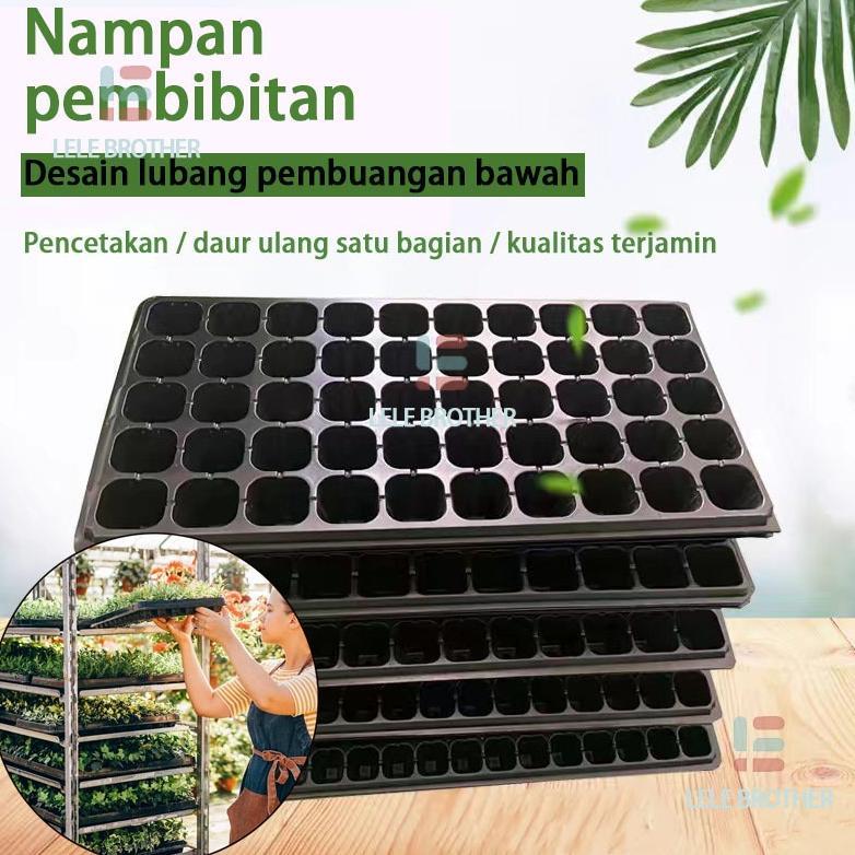 Promo Cod Lele10/20PcsPot Tray Semai Bibit Benih/Pot Bibit/Seedling Pot 21/32/50/72/98/105/128/200 L