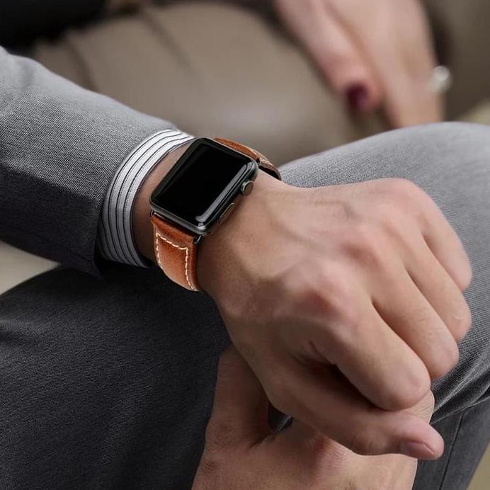 38mm 42mm Apple Watch Leather Strap tali jam kulit apple watch iwatch
