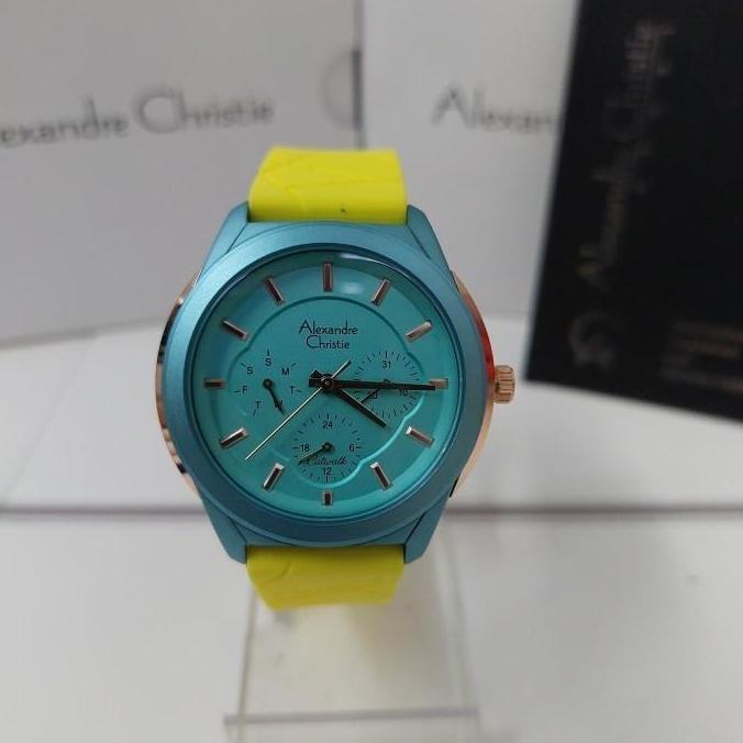 TALI KARET JAM TANGAN ALEXANDRE CHRISTIE ORIGINAL AC2999 AC2999 RUBBER STRAP