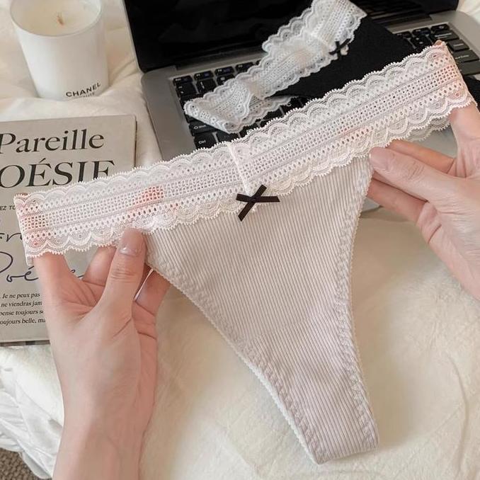 Celana Dalam Wanita SOPHIA Pakaian Sexy Panties CD Thong Gstring Renda Murah
