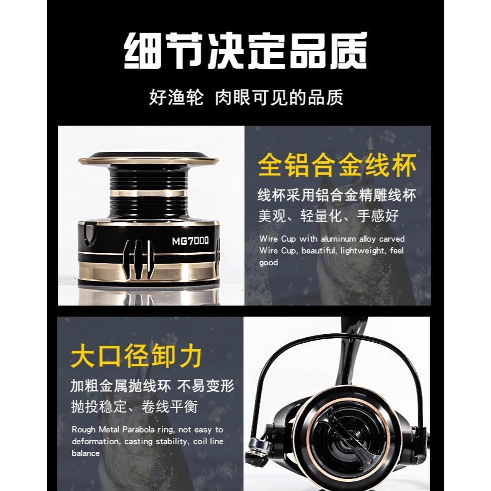 HOT DEALS Daido Reel real pancing Spinning Series MG1000 - MG7000 Gear Ratio 5.2:1 Premium Standard 