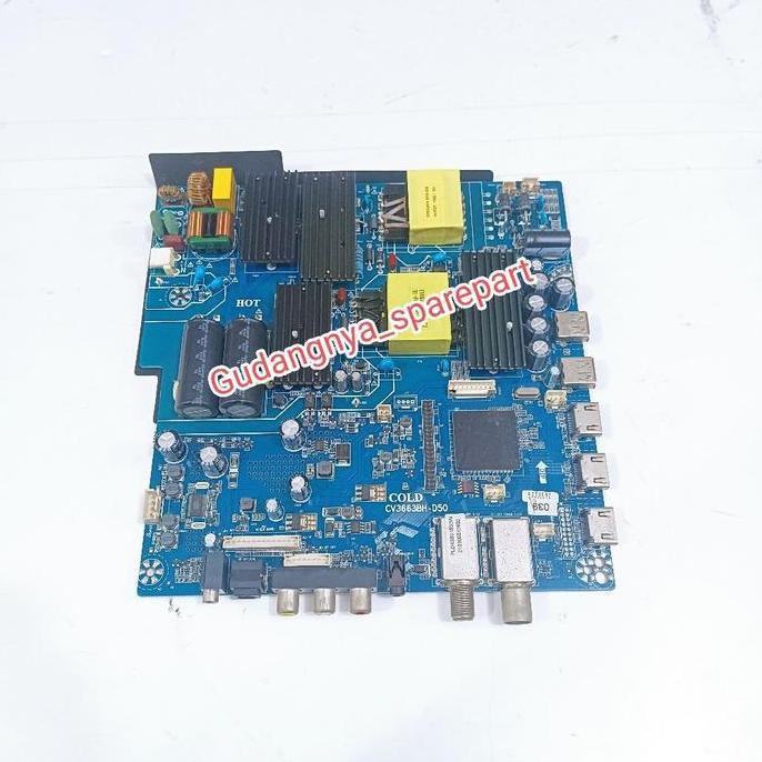 Mb Polytron PLD43BS1553 PLD43BS1553W mainboard mobo modul mesin tv motherboard CVCU32