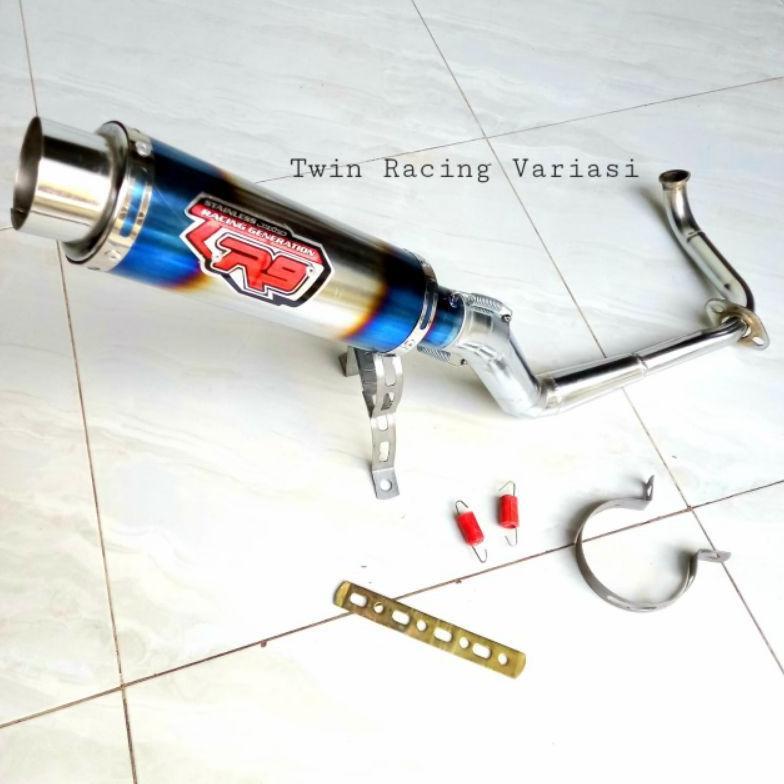 Promo Knalpot R9 Mugello Motor Beat Pgm-Fi / Beat Esp-Fi / Beat Karbu / Beat Street / Beat Pop