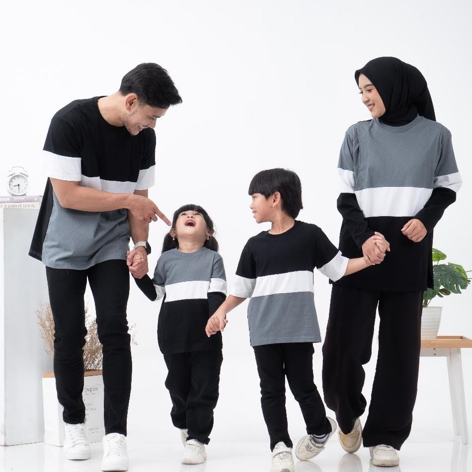 Kiddee Piko Family Set - Baju Couple Keluarga - Kaos Busui Friendly