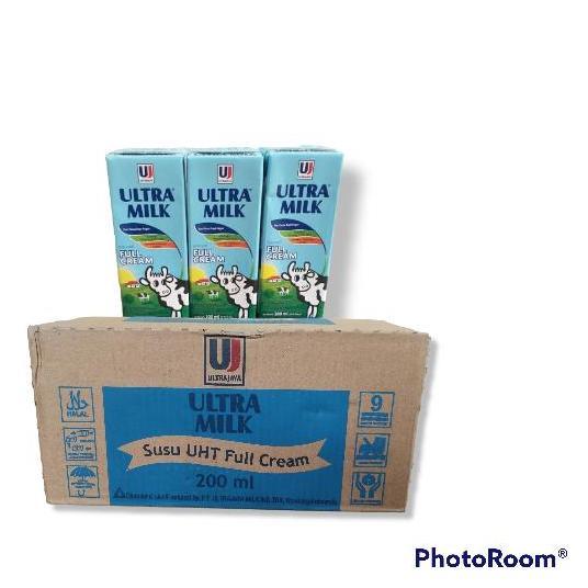 Cod,Sajabisa- Susu Uht Ultra Milk 1 Dus Isi 4Pcs