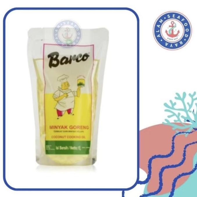 Newstockkita- Barco Minyak Kelapa 1L/Barco Minyak Goreng Kelapa 1Liter/Minyak Barco