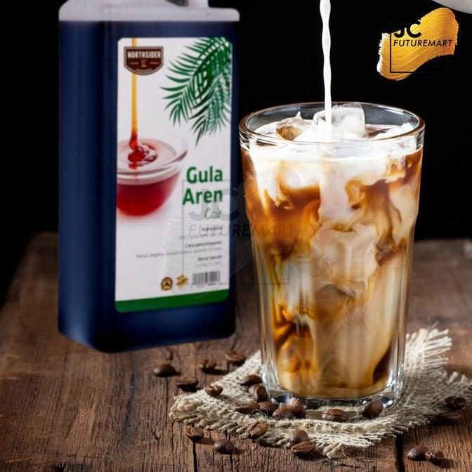 Newstockkita- Gula Aren Cair 1 Liter Untuk Kopi Susu - Kue - Boba