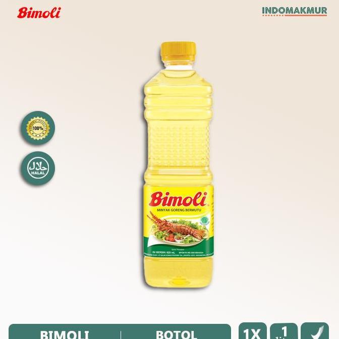 Newstockkita- Minyak Goreng Bimoli - Refill - Pouch - Botol