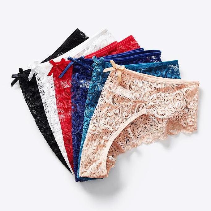Celana Dalam Wanita Sexy transparan Pakian Dalam Brief ukuran jumbo C1250