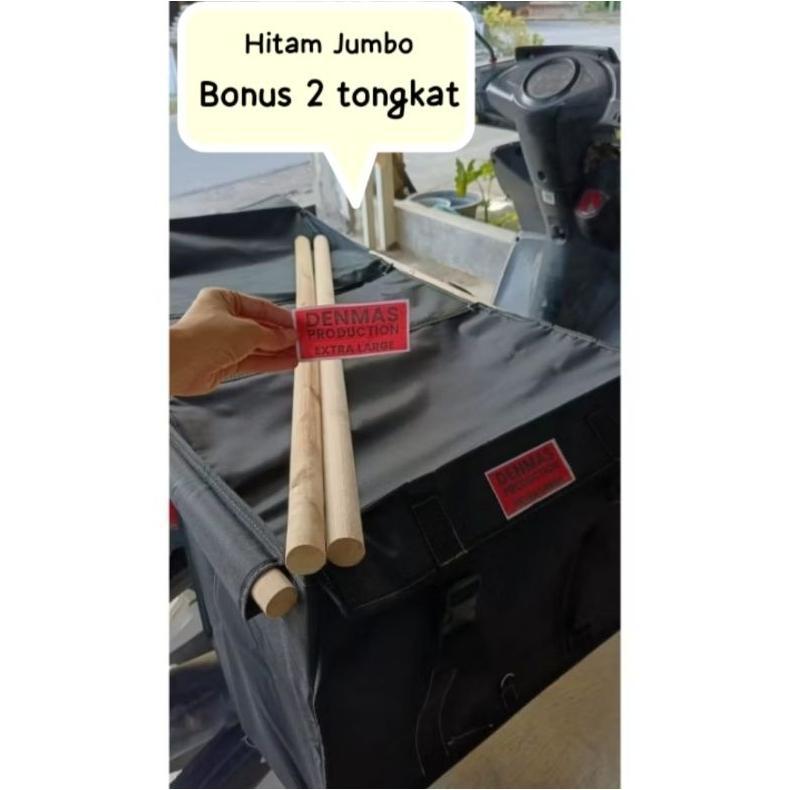 (BONUS 2 TONGKAT) Tas Kurir JUMBO Anti air / Tas Kurir / Tas Ronjot