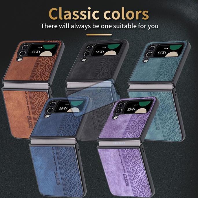 Case Aesthetic Z Flip 3 4 5 Original Azns Luxury Aesthetic Retro Case