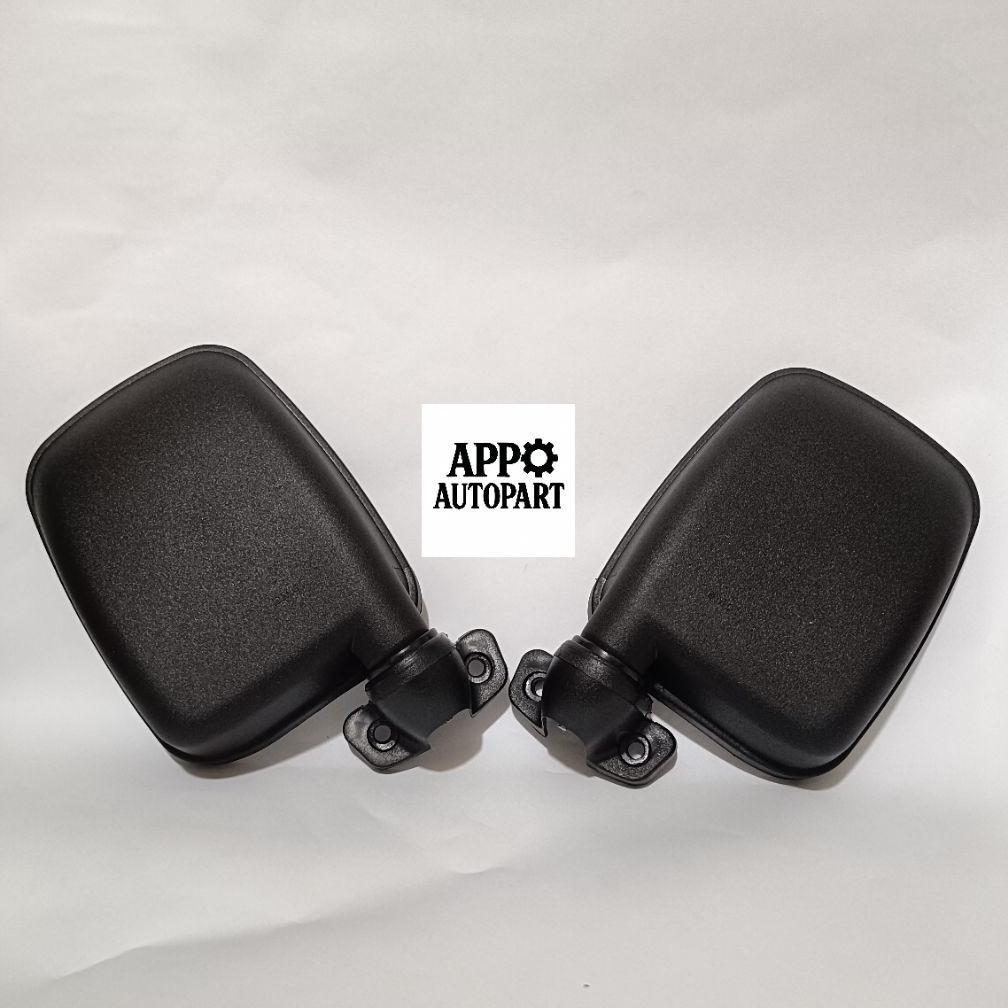 Tahan Lama  Spion Mobil Kijang Super 5K Manual Hitam