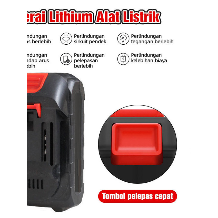 Baterai Makita Gerinda jld bor jld 21V BATERAI IMPACT 888VF