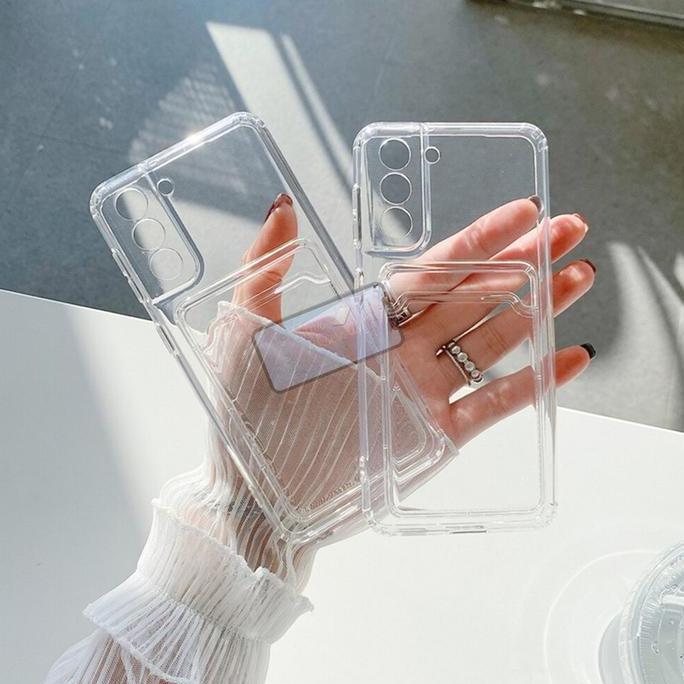 Case Clear Card Ultra Thin Soft Case Samsung S22 Plus Case S22+ Case