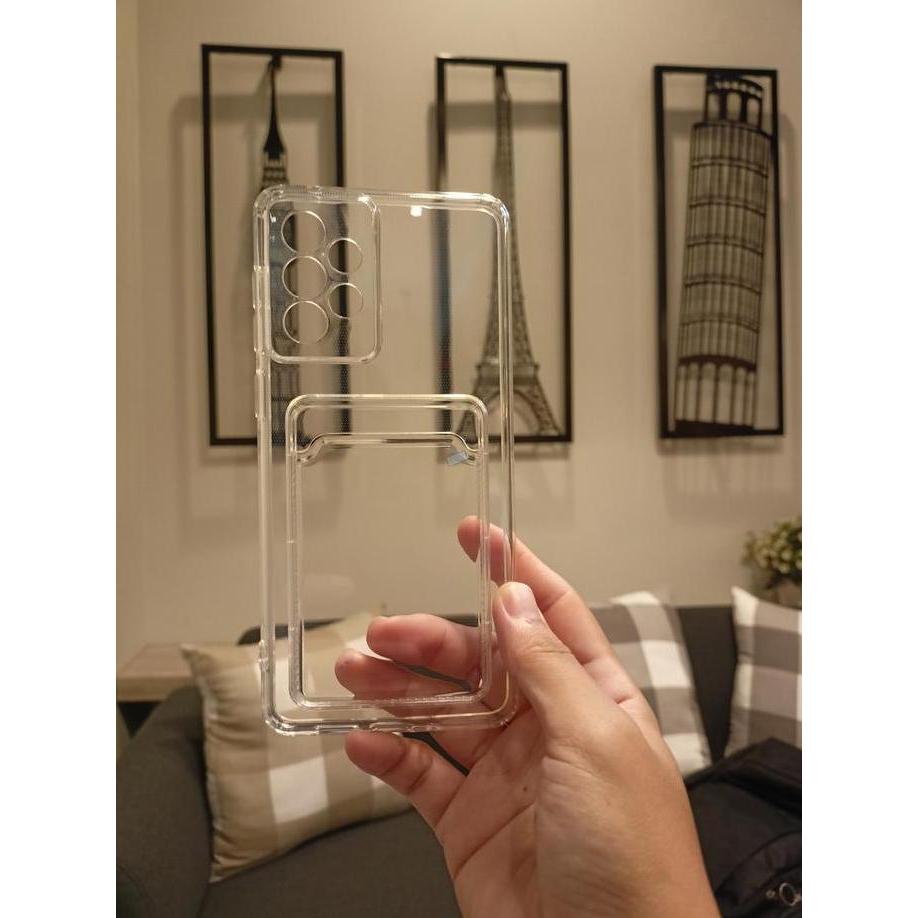 Case Clear Card Ultra Thin Soft Case Samsung A73 5G Case A73 Case