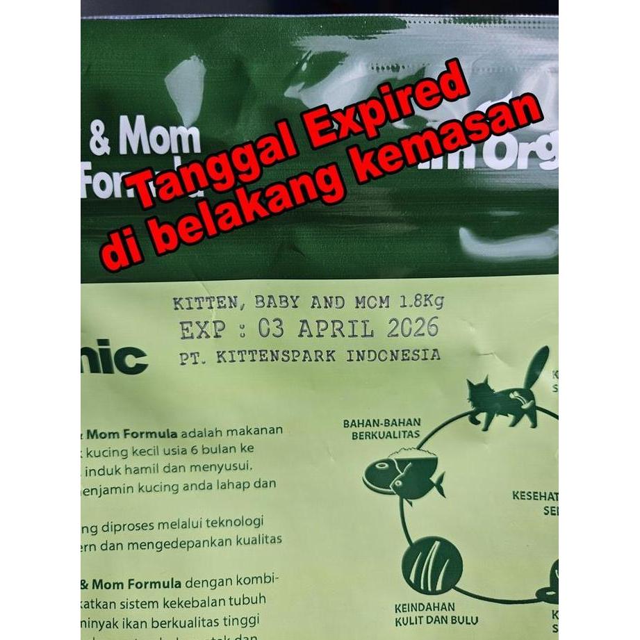 Whatcat- Im Organic Kitten Baby & Mom