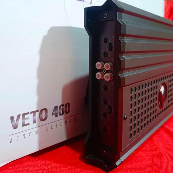 VETO 460 - 4 CHANNEL power Amplifier Venom - Venom Veto 460 4 Channel