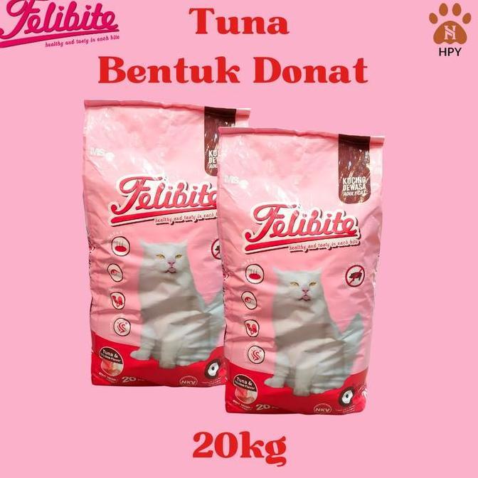 Whatcat- Felibite Cat Adult 20Kg Felibite Makanan Kucing Desa 20Kg