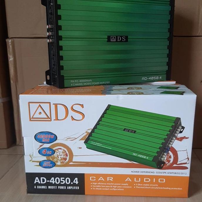 POWER ADS AMPLIFIER MOBIL 4 CHANEL ADS AD-4030.4