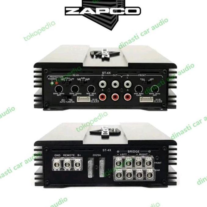 Power Amplifier 4 Chanel Zapco ST4X ll - Dinasti Audio