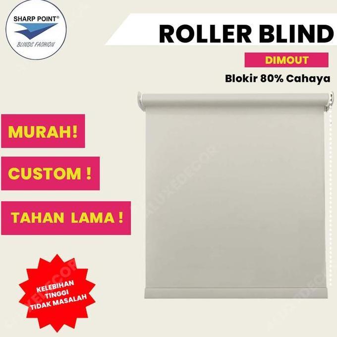 ROLLER BLIND DIMOUT SHARP POINT - ROLLER BLINDS OK