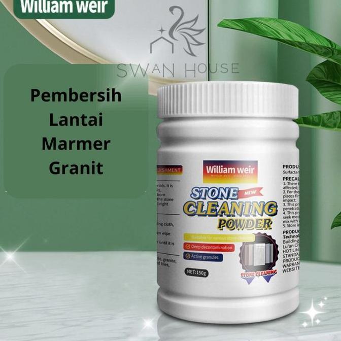 TERLARIS WLWE PEMBERSIH KERAK & PENGKILAP GRANIT MARMER 150 GRAM - PEMBERSIH LANTAI / PEMBERSIH MARM