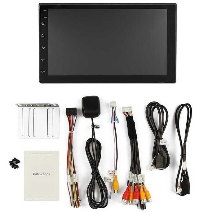 Tape Mobil Double din Android GPS LCD 7 Inch Radio Bluetooth - 9218 B