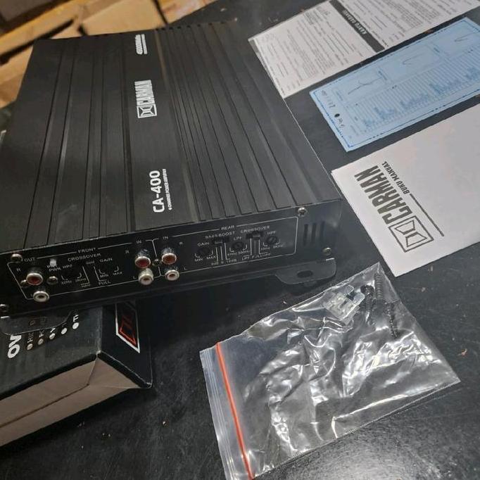 Power 4 channel carman ca-400 40 watts 6 rca input