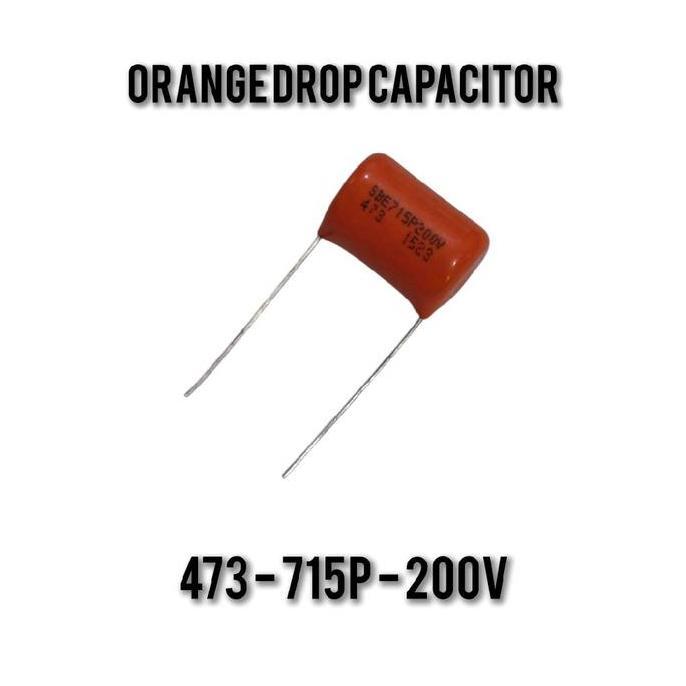 Otopic- Kapasitor Capacitor Sprague Orange Drop Sbe 715P 473J 0.047 200V