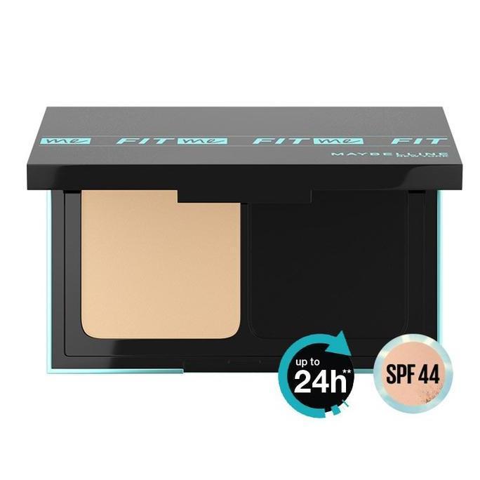 Makeyou- (Kotak) Maybelline Fit Me Matte And Poreless 24Hr Oil Control Powder Foundation | Full Size