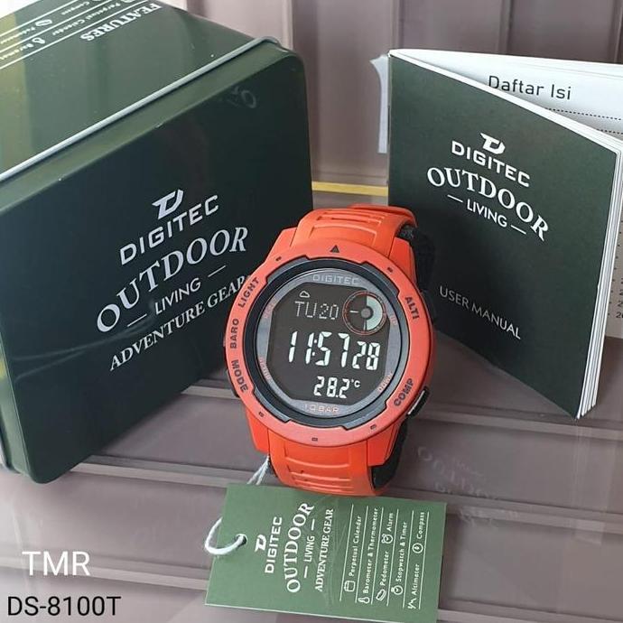 Boshi- Jam Tangan Ditec Dg 8100 Altimeter/Barometer/Thermometer