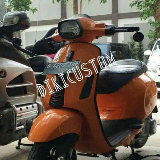 spion jalu bulat / bar end mirror vespa metic,scoopy