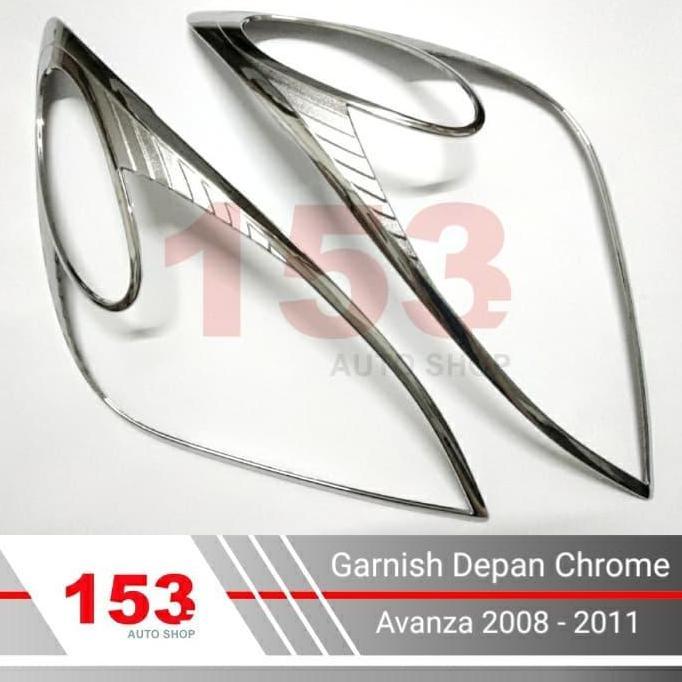 Garnish Depan Chrome Avanza/Xenia 2008 - 2011