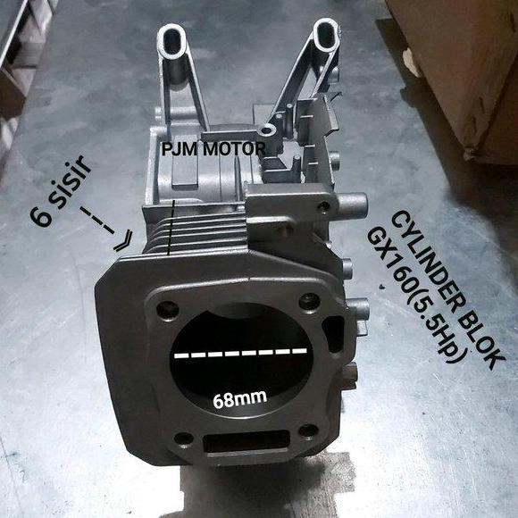 cylinder block blok Mesin Gx160 Gx200 5.5hp 6.5Hp honda