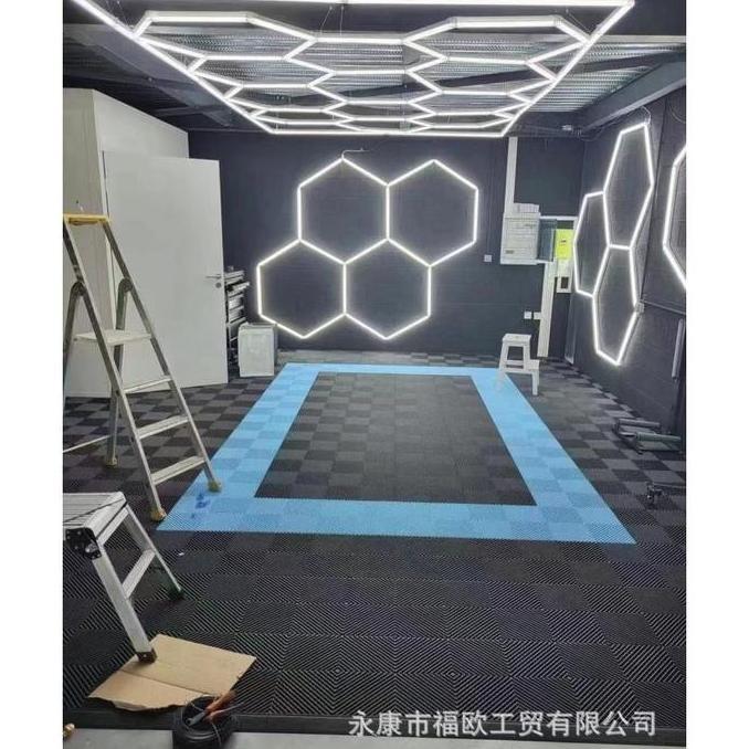 lampu hexagonal led Ruang Detailing