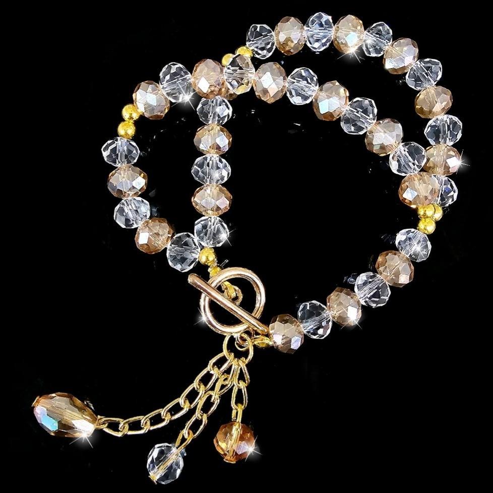 NEW Gelang Tasbih Wanita Kristal 33 Butir - A506