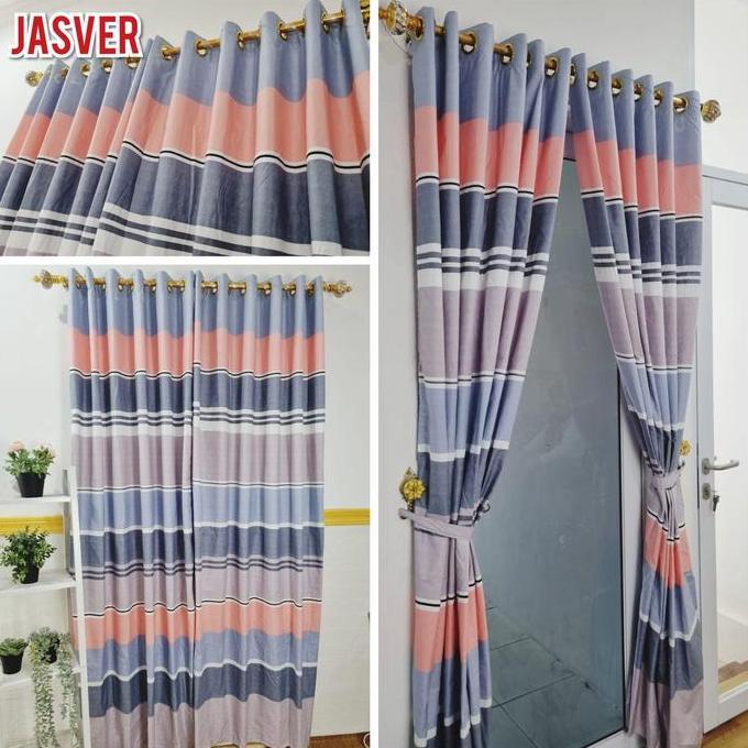 TERLARIS GORDEN PINTU KAMAR - HORDENG RUANG TAMU - KORDEN MODEL SERUT MOTIF JASVER