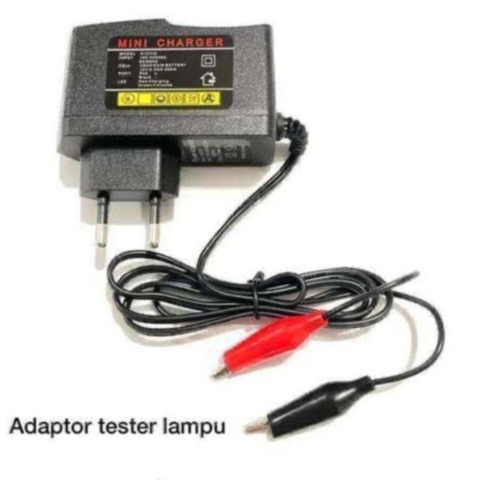 TERLARIS ADAPTOR TESTER ALAT TESTER LAMPU 12 VOLT DC LAMPU LED MOTOR MOBIL