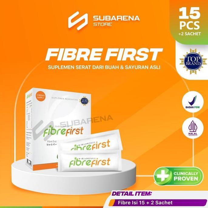 Fibre first 15 sachet free 2 sachet