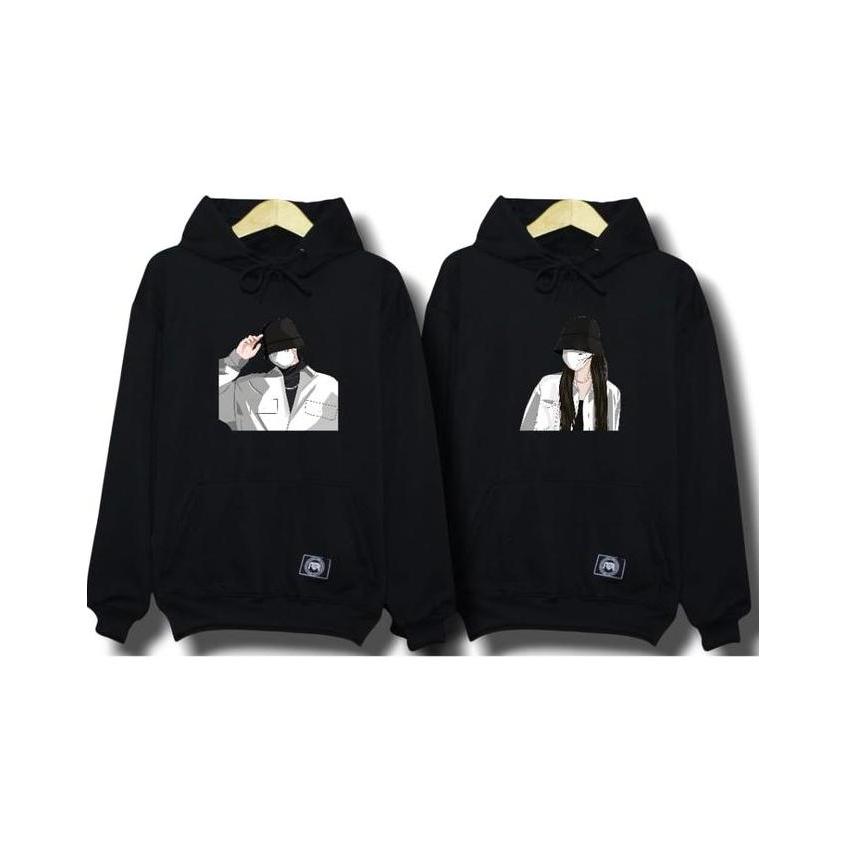 sweater couple pasangan / sweater couple pasangan 2 pcs hoodie couple / jaket couple pasangan
