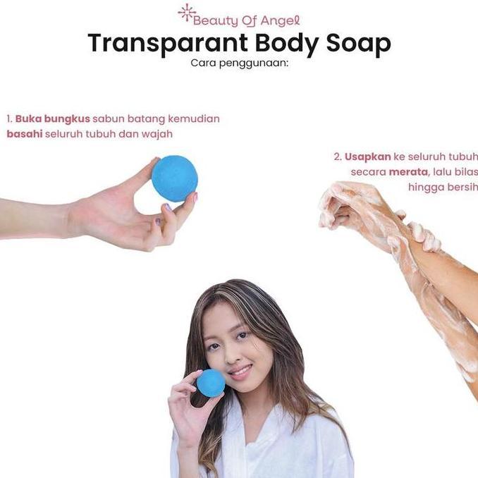Drei- [Dr Richard Lee Approved] Beauty Of Angel Special Bundling Premium Body Wash Petal + Glow Soap