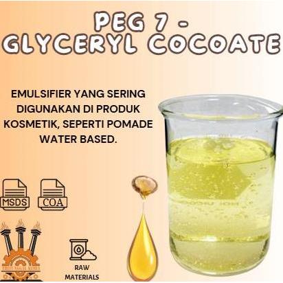 Peg-7 Esters 1Kg - Natural Emulsifier Agent - Natural Surfactant - Emollient