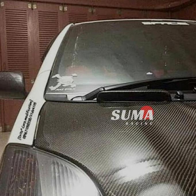 AIR SCOOP YARIS OLD CARBON KEVLAR