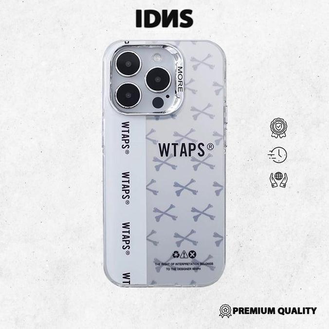 BEBAS ONGKIR - IDNS Hardcase Iphone Wtaps 02 White / Casing Wtaps / Casing Iphone 11 / Case Iphone 1