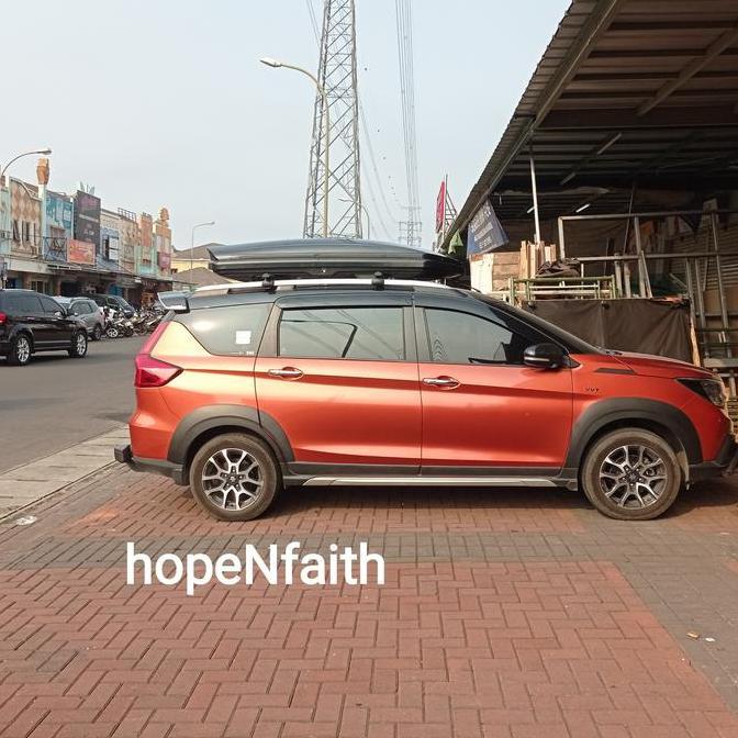 roof box mobil super slim 650 L/rooox universal model slim tipis